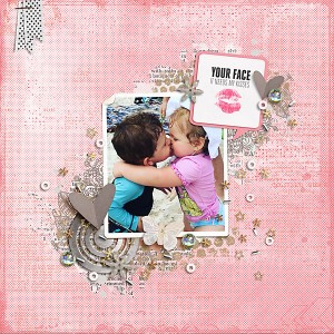 Kisses - MOC5 Day 24 Challenge
