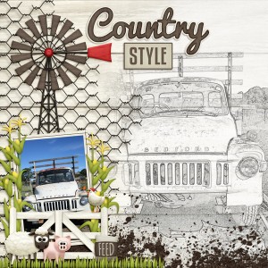 MOC Day 25 - Country style