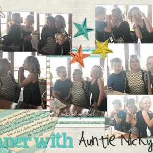 Dinner with Auntie Nicky - MOC Day 14