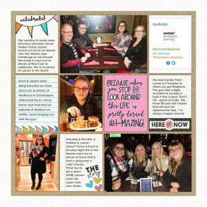 2017 Project Life Week 2 (Right Side)