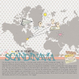 Scandinavia Trip title page