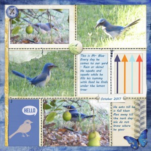 Mr Blue MOC Day 26 6x6