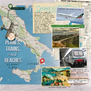 MOC5 Day 31- Planes, Trains and Beaches