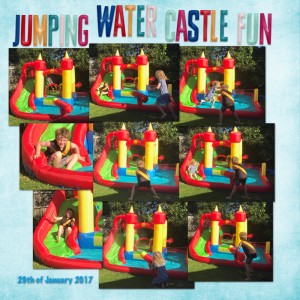 Jumping Water Castle Fun - MOC Day 16