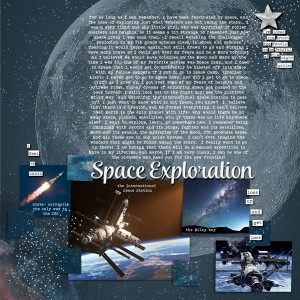 MOC5- Day 13- One Word (explore) Space Exploration