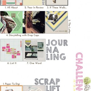 MOC2017 Contact Sheet: Journaling & Scraplift Challenges