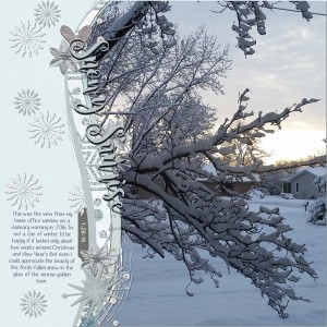 Snowy Sunrise