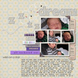 Dreams {July Product Challenge}