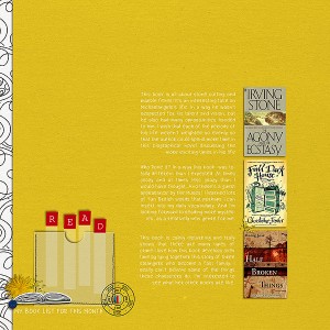My book list this month
