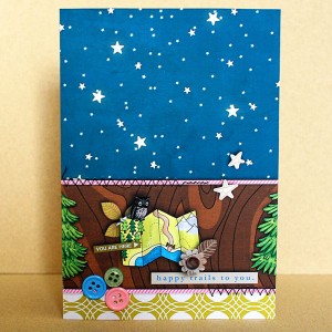 Happy Trails card