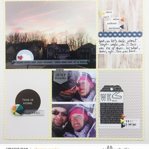 Project Life 2017 Week 02 Sahlin Studio Creative Team Rough Times