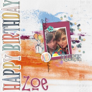 Happy Birthday Zoe