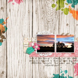 Louisiana Sky - February Template Challenge