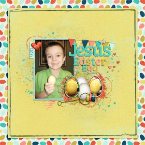 Jesus Easter Egg