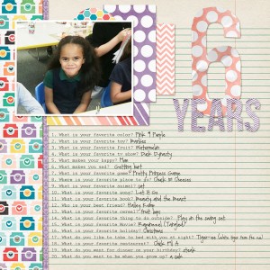 6th Birthday Interview