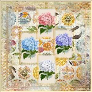 Etc By Danyale-February Website Challenge-Blended Photo Technique-Hydrangeas