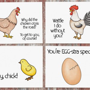 Chicken Valentines