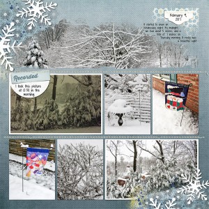 February Snow, right side
