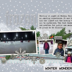 Skating at Rideau Hall