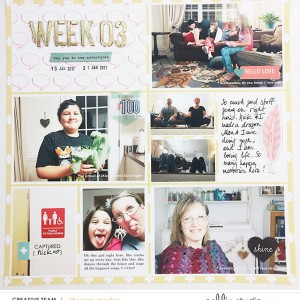 Sahlin Studio Creative Team Project Life 2017 Week 03
