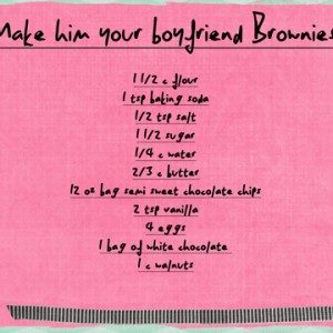 make him your Boyfriend brownies