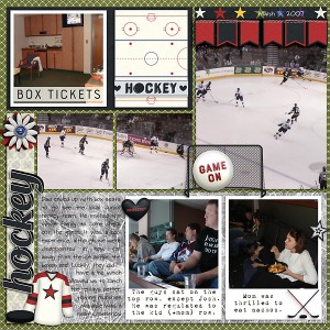 2007 Box Seats Hockey