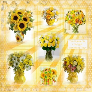 February Style Challenge-Monochromatic Layout-Yellow-Bright Sunshiny Day!