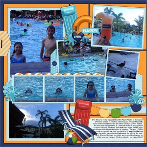 Royal Pacific pool