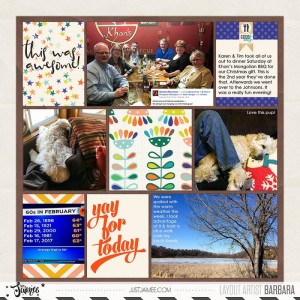 2017 Project Life Week 7 Right Side
