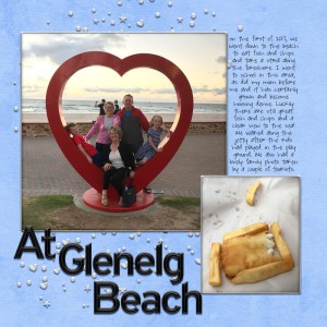 At Glenelg Beach - BYOC challenge
