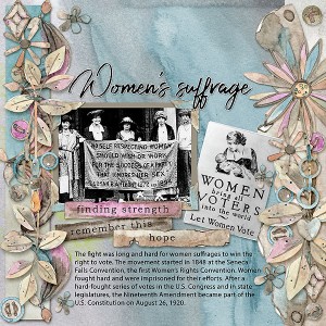 Womens suffrage