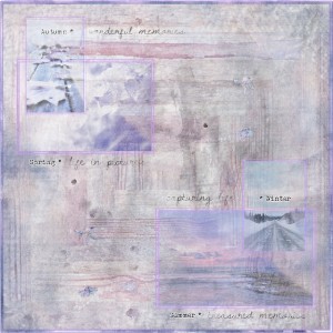 March Inspiration Challenge-Four-4 Seasons