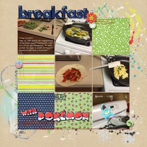 3-16 slow scrap - breakfast with Pokemon