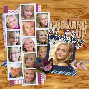 Growing Up Gabby (Template Challenge, March 2017)