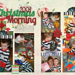 Christmas Morning 2003 - 2 pagers