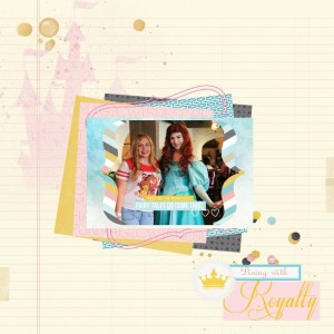 Meeting The Princesses at Akershus... For the Photo Template Challenge