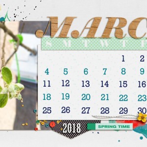 4x6Mar18Calendar