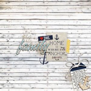 My Anchors - Monthly Muse Challenge #4