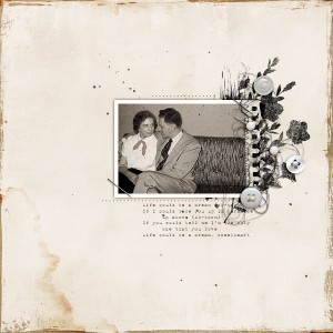 Life could be a dream (April Scraplift)