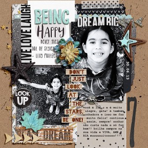 being happy