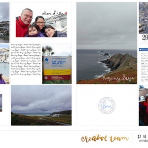 Grey skies