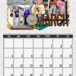 March 2018 Calendar