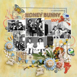 1951 Honey Bunny Easter