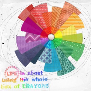 Color Wheel - Use All The Crayons!
