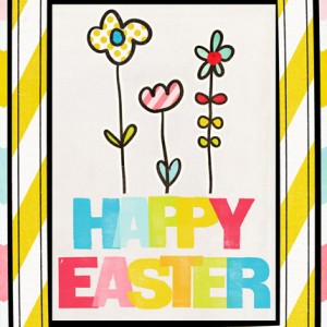 Easter printable 5x7