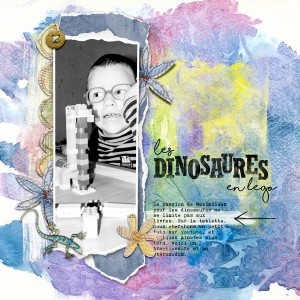 Les dinosaures en lego