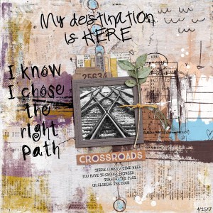 My Destination - April 2017 Template Challenge