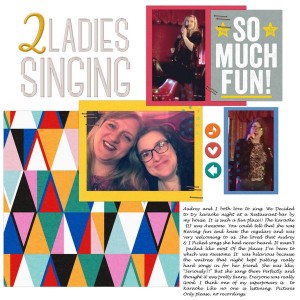 2 Ladies Singing Speed Scrap