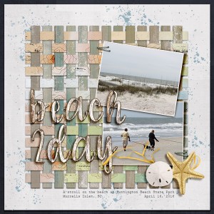 Beach 2Day (4/27 technique Slow Scrap with Cynthia)