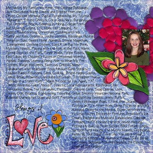 Things I Love - ADSR3 Challenge 3